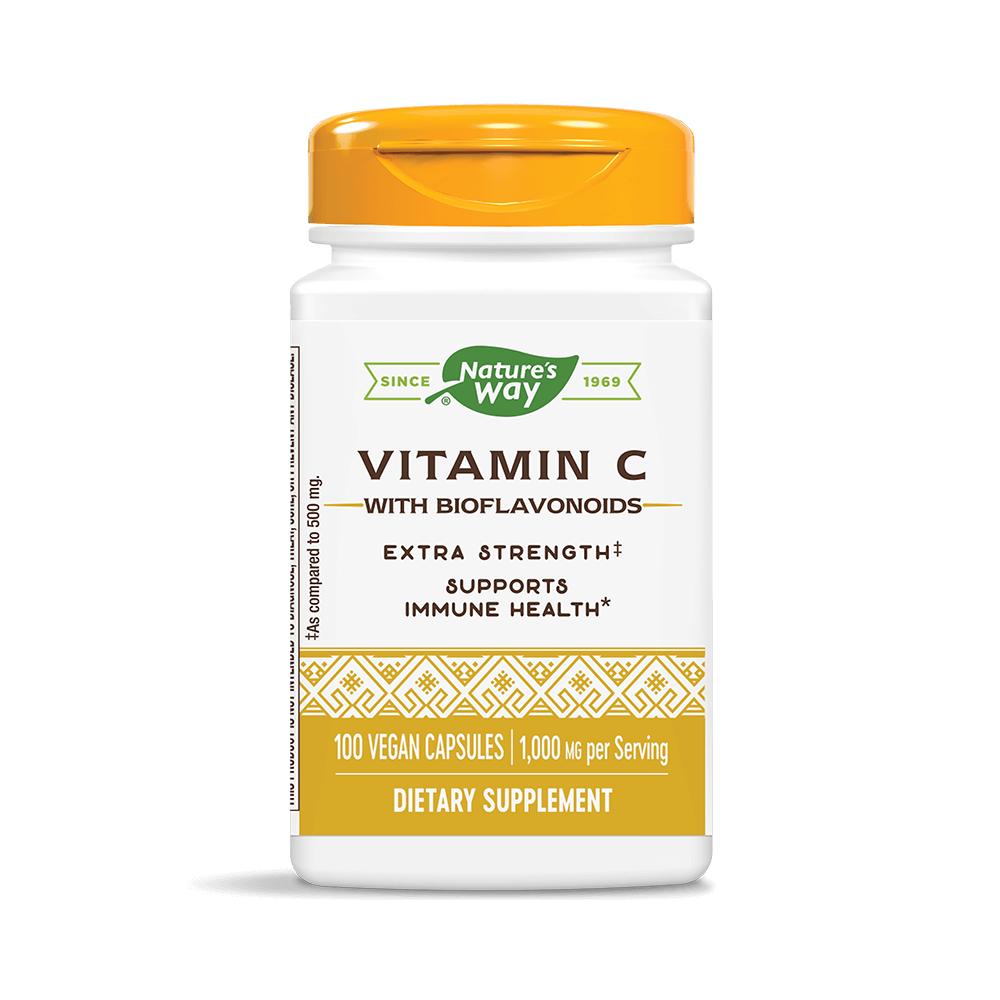Vitamin C with Bioflavonoids/ Витамин С 1000 mg & Биофлавоноиди х 100
