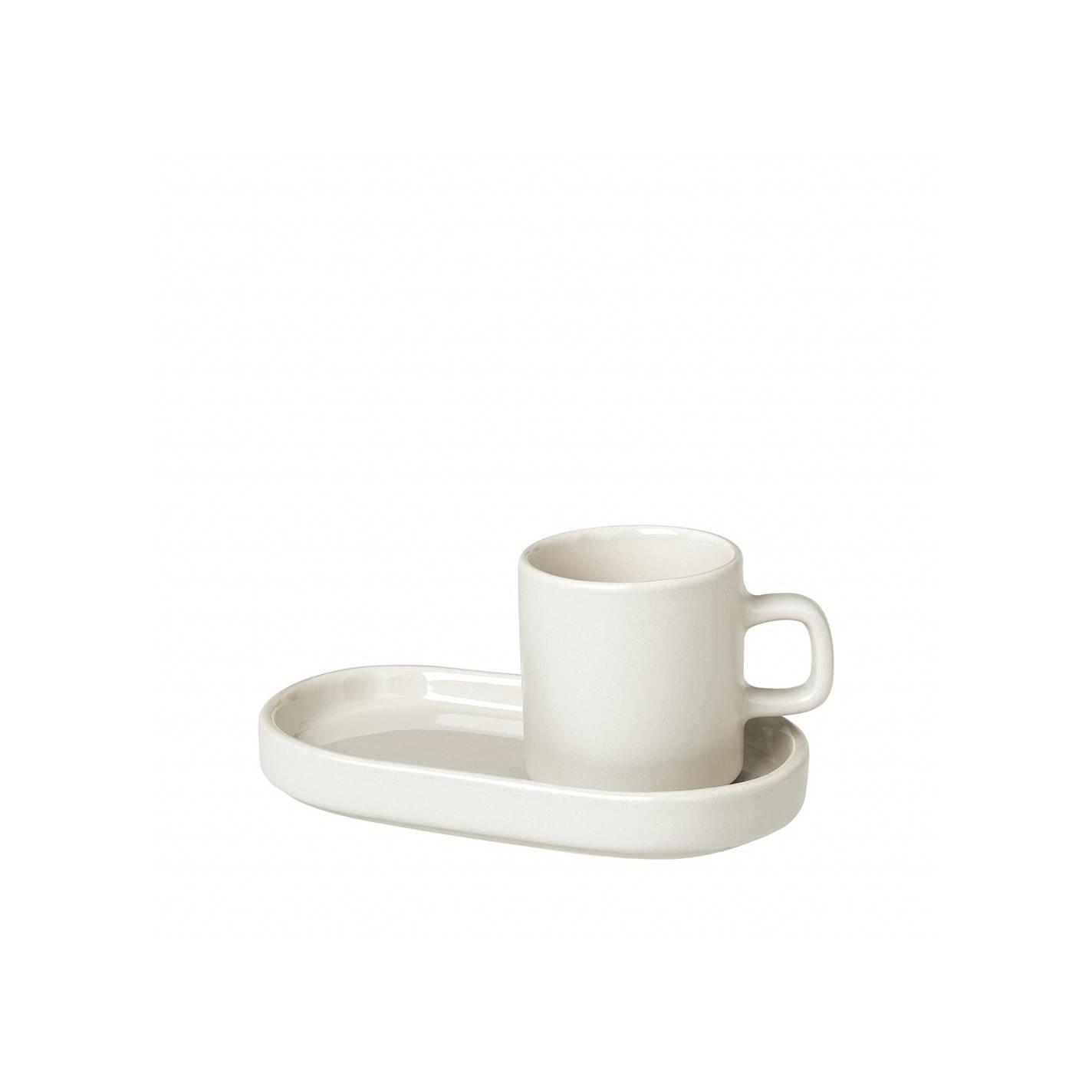 Blomus 63703 Pilar Moonbeam Espresso Cups Set of 2