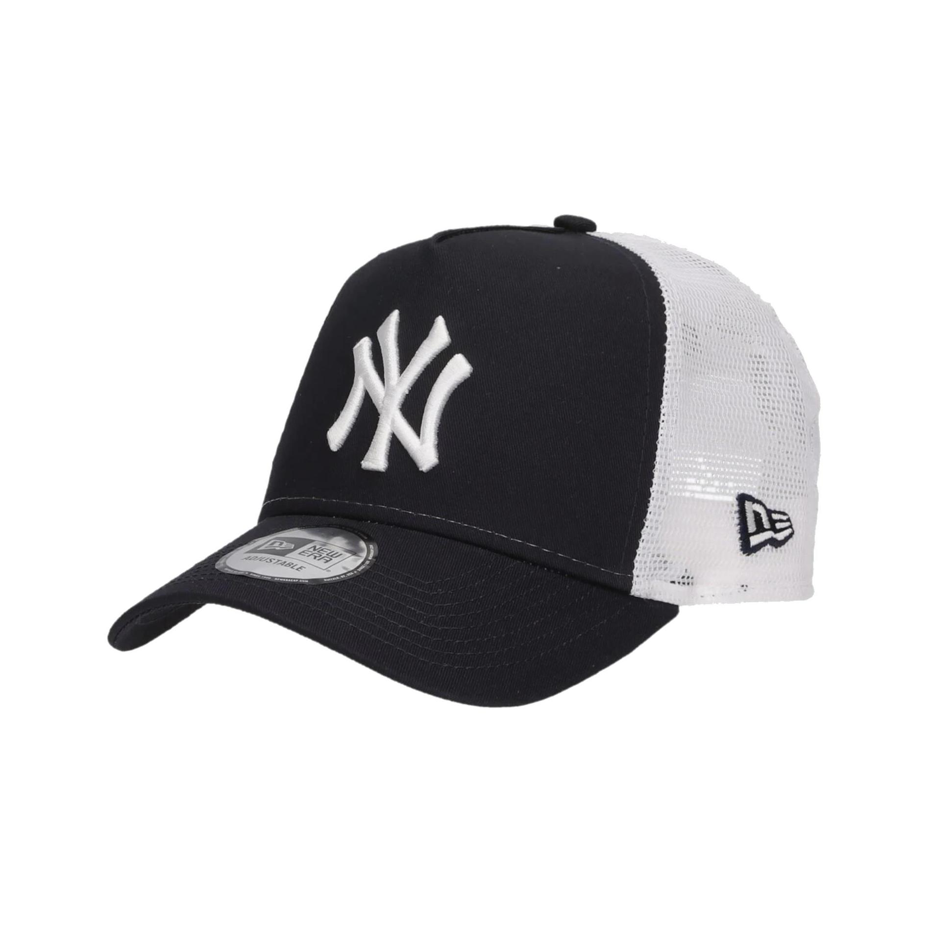 new era mlb clean new york yankees trucker cap