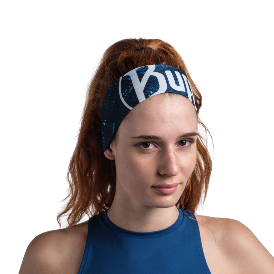 Унисекс лента за глава с лого Buff Fastwick Headband | Trendo.bg