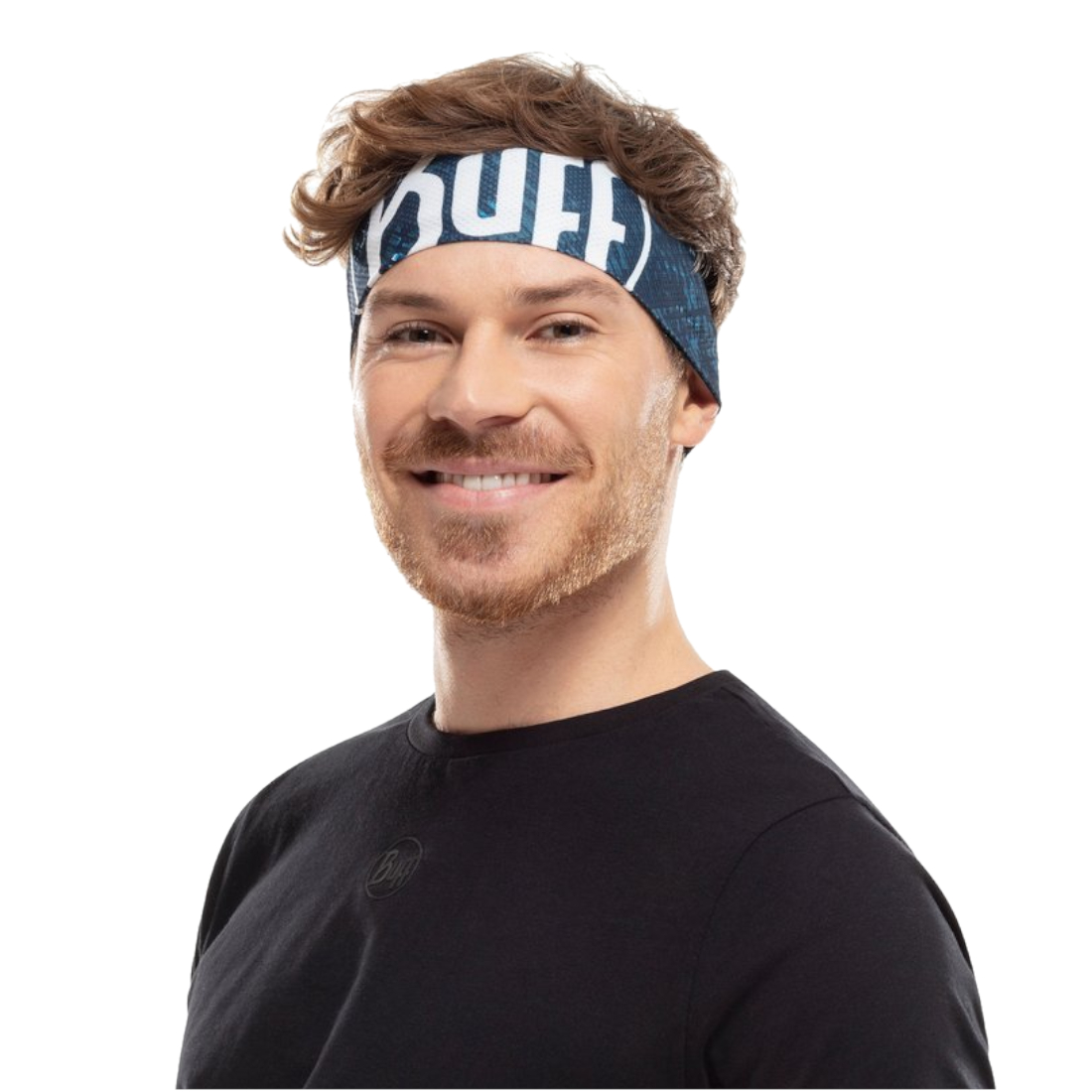 Унисекс лента за глава с лого Buff Fastwick Headband | Trendo.bg