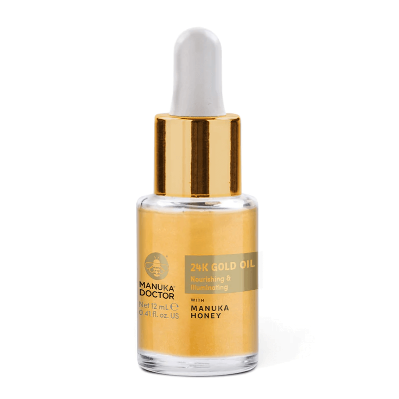 24К Gold Oil with Manuka Honey - Масло за лице с 24К злато и мед от ...
