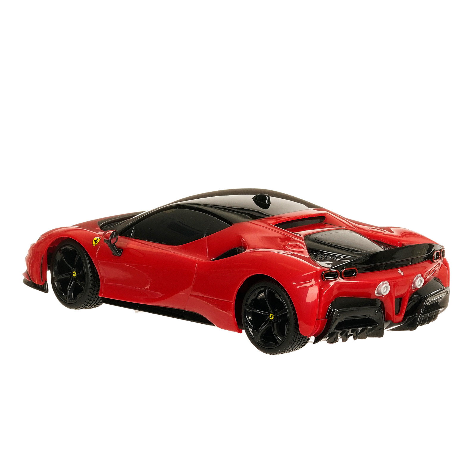 Ferrari SF90 Stradale 1/24 Par Bburago - Modèle Réduit Rouge, Boîte Manuel Inclus