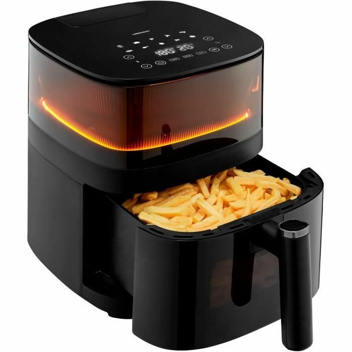  Медион въздушен фритюрник 1500 W, черен, 5 L